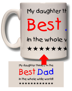 My Daughter Thinks Mug