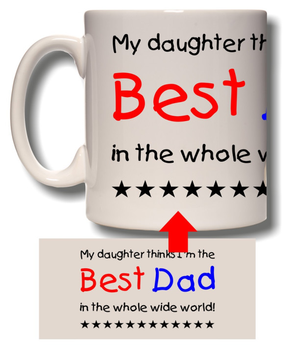 My Daughter Thinks Mug