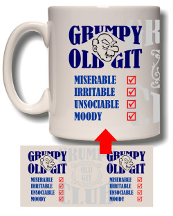 Old Git List Mug