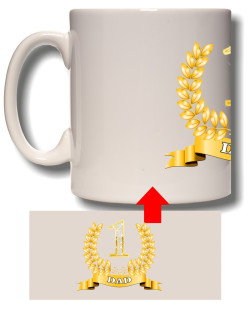 No1 Dad Award Mug