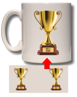 No1 Dad Mug