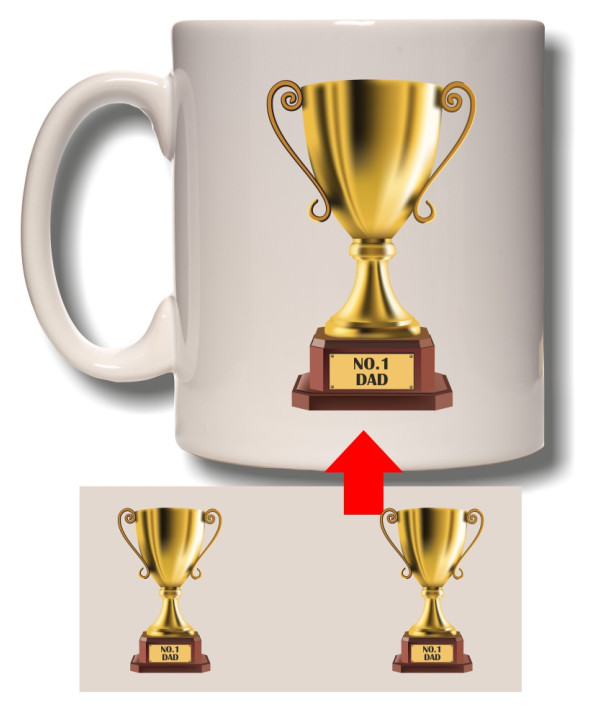 No1 Dad Mug