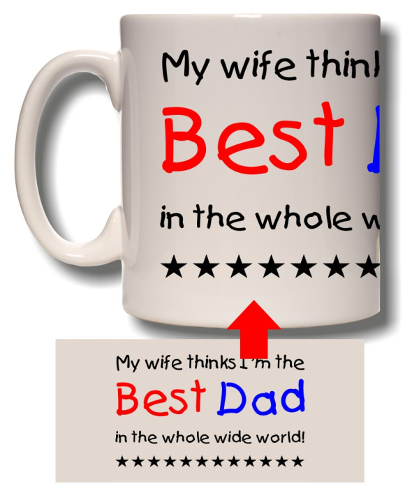My Wife Thinks Mug