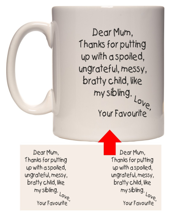 Dear Mum Mug