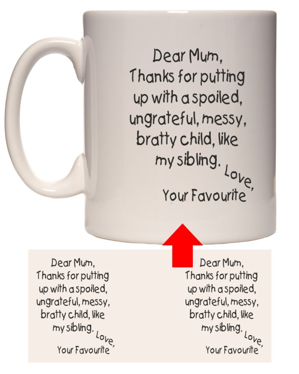 Dear Mum Mug