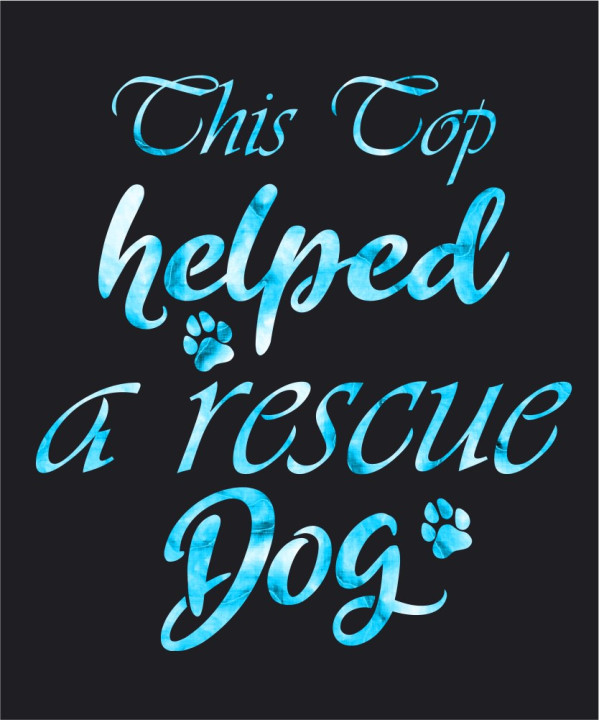 Helped a rescue dog