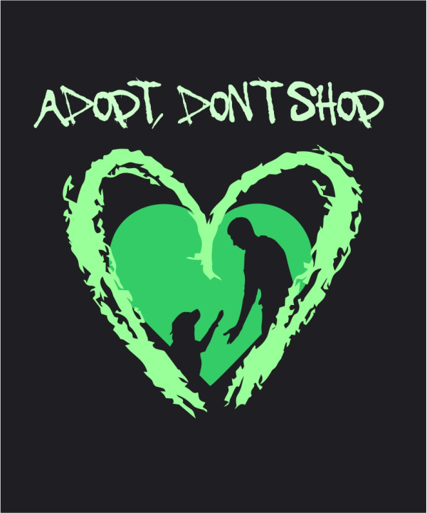 Adopt, Don't Shop Paw