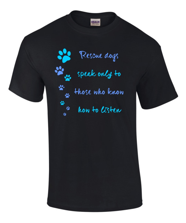 Rescue dogs speak