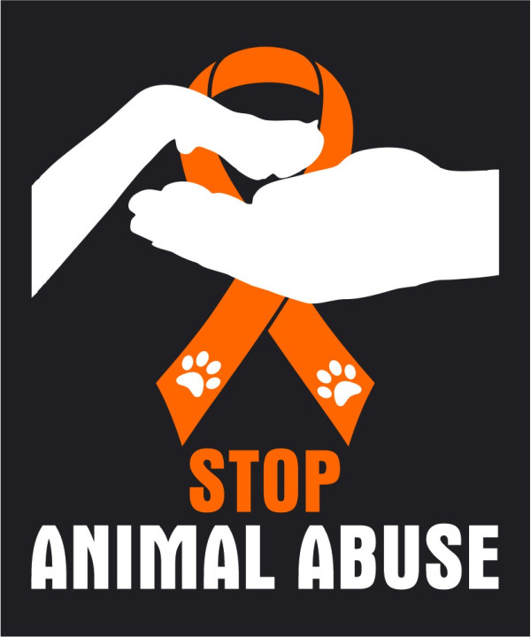 Stop animal abuse paw