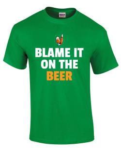 Blame it on the beer