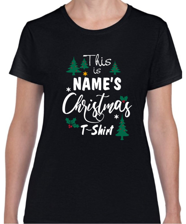 Personalised Xmas t-shirt