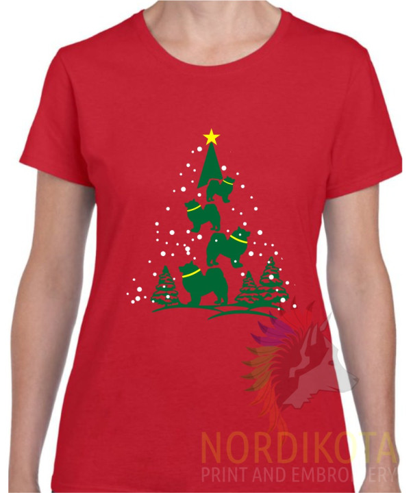 Samoyed Xmas Tree