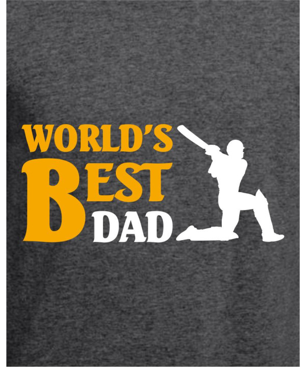 Worlds Best Dad - Cricket