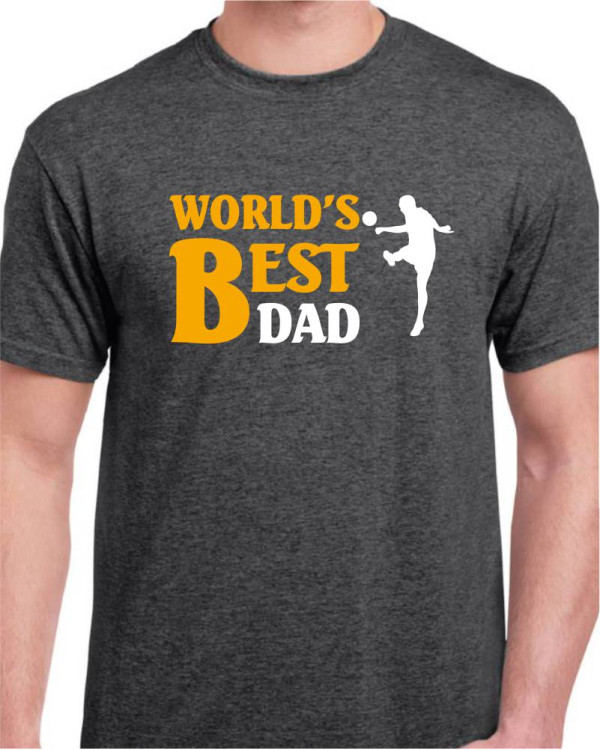 Worlds Best Dad - Football
