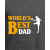 Worlds Best Dad - Football