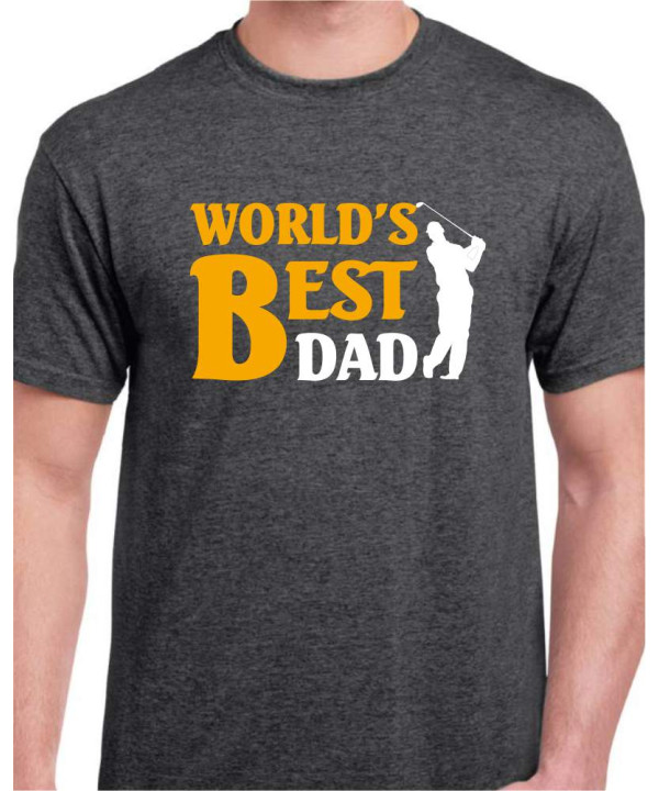 Worlds Best Dad - Golf