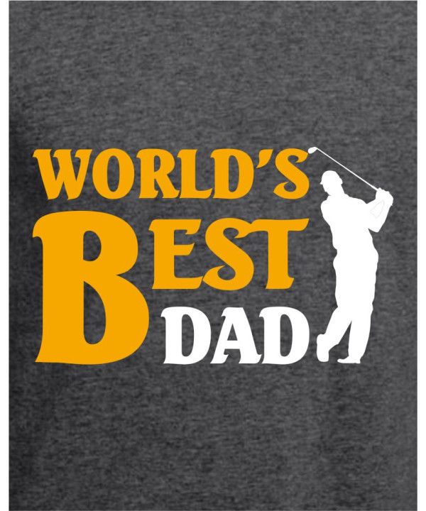 Worlds Best Dad - Golf