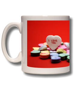 I Love You Heart Mug