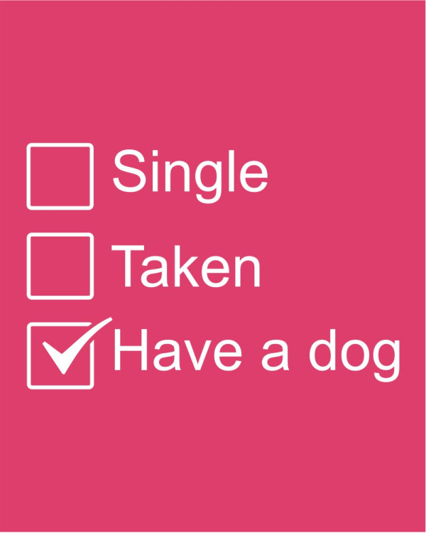 Single Taken Dog