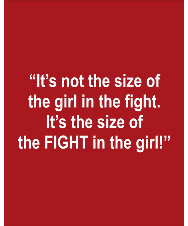 Not the size... Not the size...