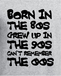 Born in the 80s