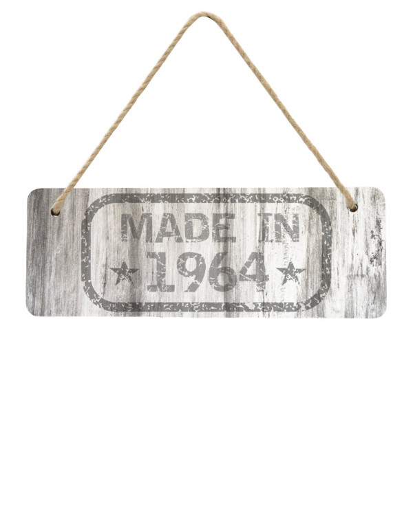 Made In [Add Year] Sign